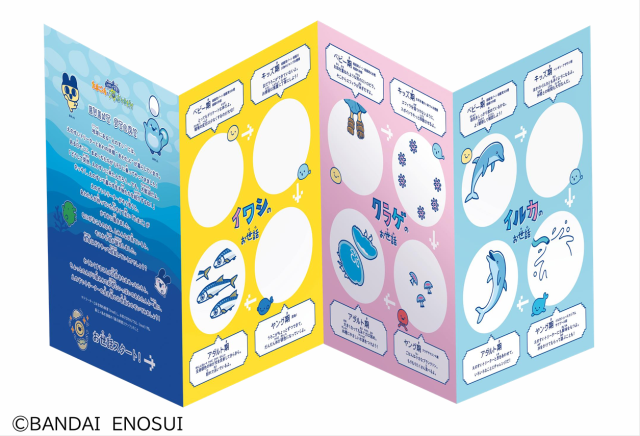 特設水槽＆スタンプラリー